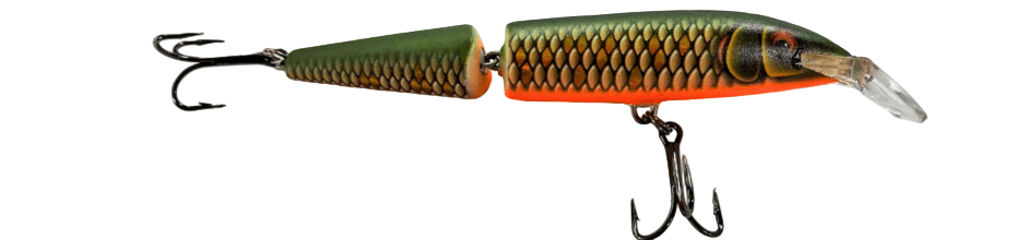 Rapala Jointed Hardbait Lures | 13 Cm | 18 Gm | Floating | Trolling Lures - FishermanshubScaled Roach