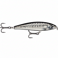 Rapala XRap Magnum Prey Lipless Hard Bait Lure | Slow Sinking | 10 Cm | 41 Gm | - FishermanshubHD Chrome Mackerel (HDCHM)