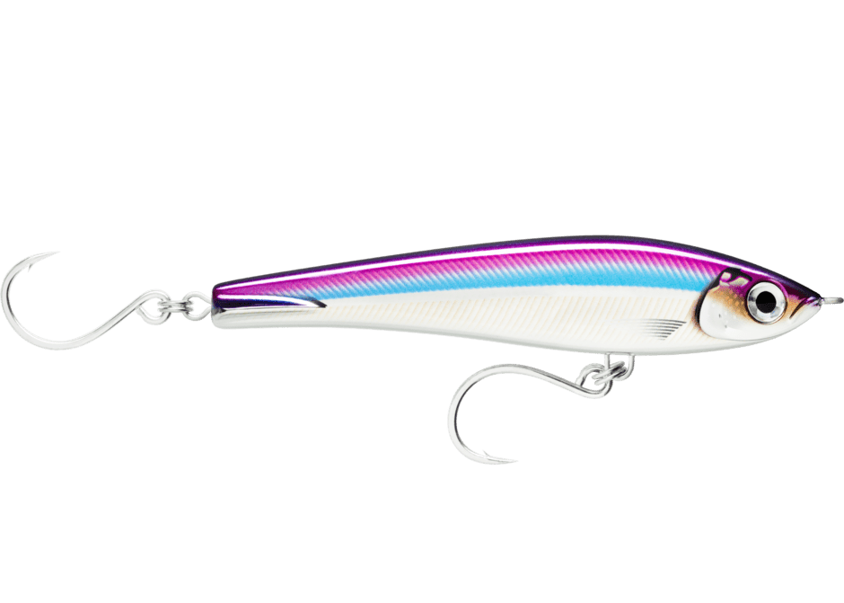 Rapala XRap Magnum Stick Hard Lipless Lures | Slow Sinking | 17 Cm | 88 Gm | - FishermanshubPurple High Voltage (PHV)