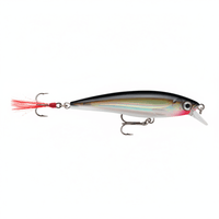 Rapala XRap Xtreme Action Slashbait Hard Lures | Suspending | 4 Cm | 2 Gm | - FishermanshubSilver