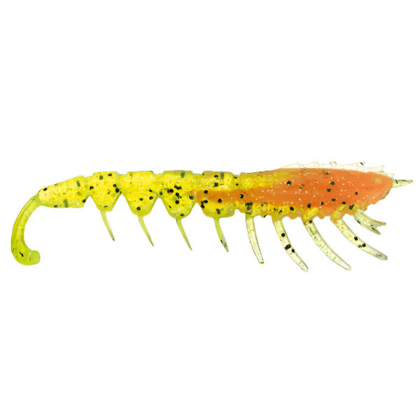 Rapala CrushCity Imposter Shrim/Prawn Shaped Soft Plastic Lure | 4.5 Inch | 3 Pcs Per Pack | - FishermanshubNeon Yabbie