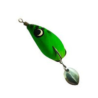 Real Warrior Dora Frog Handmade Soft Lure | Floating | 3.5 Cm | 5 Gm | - FishermanshubGreen