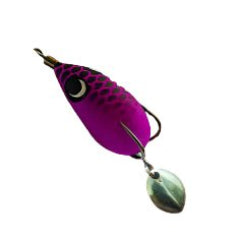 Real Warrior Dora Frog Handmade Soft Lure | Floating | 3.5 Cm | 5 Gm | - FishermanshubPurple