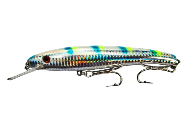 Pushpa Stickered Laser Pro Hard Bait Lure | Floating | 16 Cm | 20 Gm | - FishermanshubSBL
