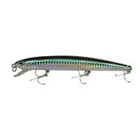 Storm Seabass Thunder Minnow Topwater Hard Lure | 14 Cm | 24 Gm | Floating - FishermanshubHolographic Green Back HGB