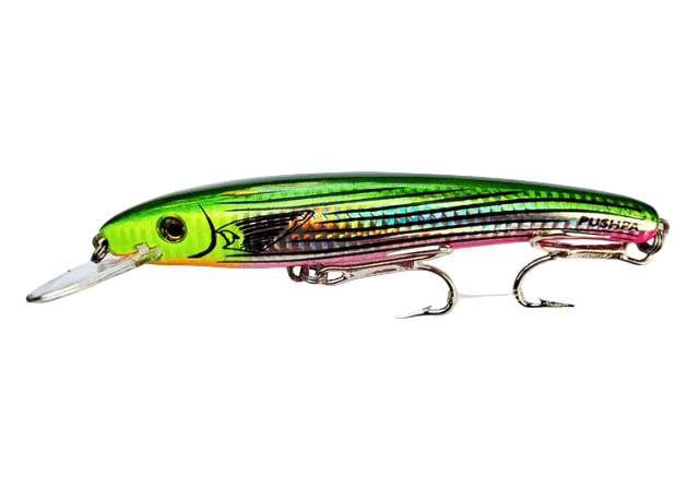 Pushpa Stickered Laser Pro Hard Bait Lure | Floating | 16 Cm | 20 Gm | - FishermanshubSLGP - 126