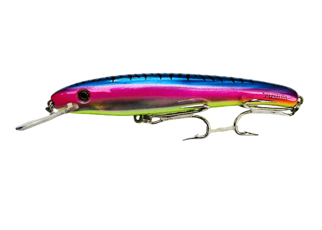Pushpa Stickered Laser Pro Hard Bait Lure | Floating | 16 Cm | 20 Gm | - FishermanshubSPBT - 101