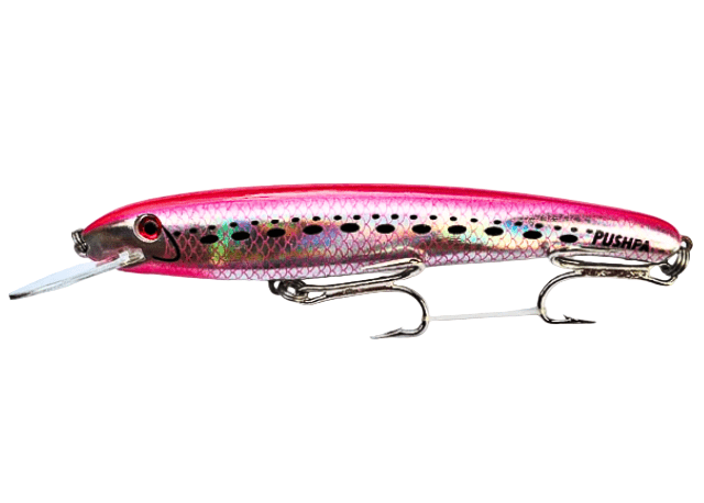 Pushpa Stickered Laser Pro Hard Bait Lure | Floating | 16 Cm | 20 Gm | - FishermanshubSR - 65
