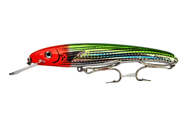 Pushpa Stickered Laser Pro Hard Bait Lure | Floating | 16 Cm | 20 Gm | - FishermanshubS RRG - 127