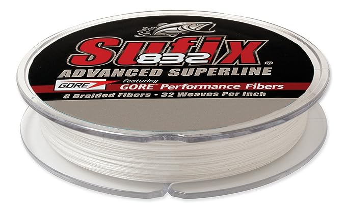 Sufix 832 Advanced Superline Braid (USA Rating), 275 Mt / 300 Yd