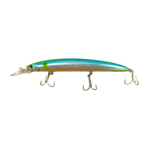 Saseiya Skyline 145 SP - DR Minnow Hard Bait Lure | Suspending | 14.5 Cm | 25 Gm | - FishermanshubDawn Silver