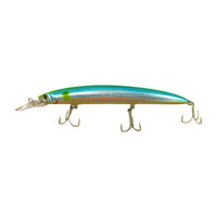 Saseiya Skyline 145 SP - DR Minnow Hard Bait Lure | Suspending | 14.5 Cm | 25 Gm | - FishermanshubDawn Silver
