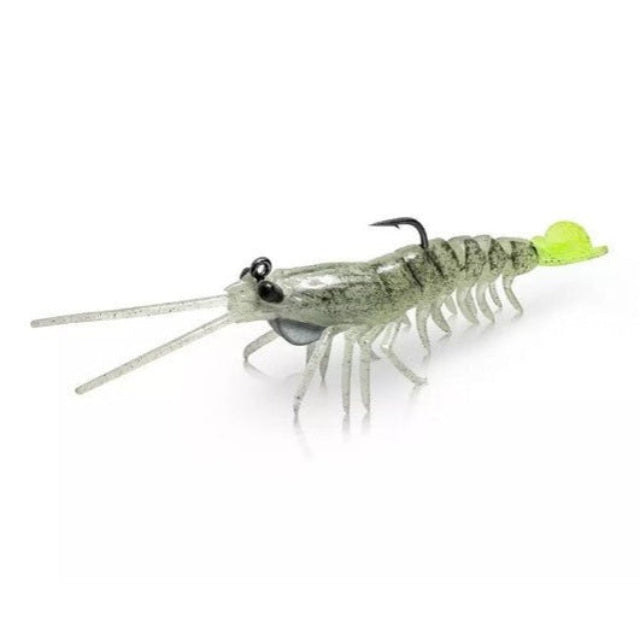 Savage Gear Manic Shrimp RTF | 9 Cm | 11 Cm | Sinking | 2 Pcs Per Pack | - Fishermanshub9CmGLOW