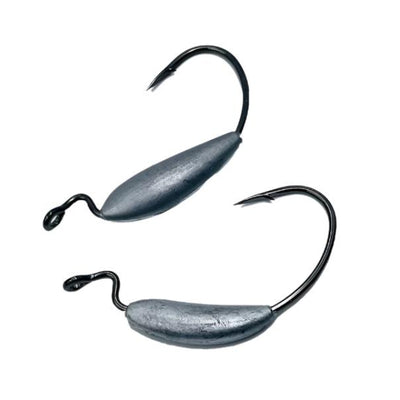 Scaless Gal Weighted Worm Hook Weedless Jigheads | 3 Pcs Per Pack | - Fishermanshub#7/014Gm
