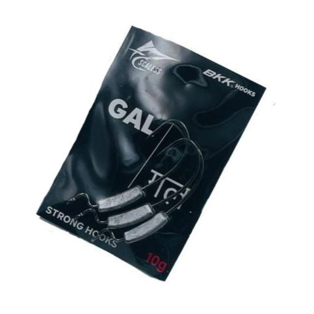 Scaless Gal Weighted Worm Hook Weedless Jigheads | 3 Pcs Per Pack | - Fishermanshub#7/014Gm