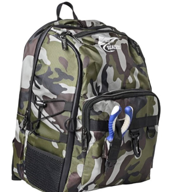 Scaless Ultra All - In - One Back Pack | Camping | Biking | Trekking | Outdoors Adventure Bag | - FishermanshubCamouflage