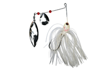 Sea Rock Spinner Bait with Hook Skirt | 22 Cm | 16 Gm | - FishermanshubWhite
