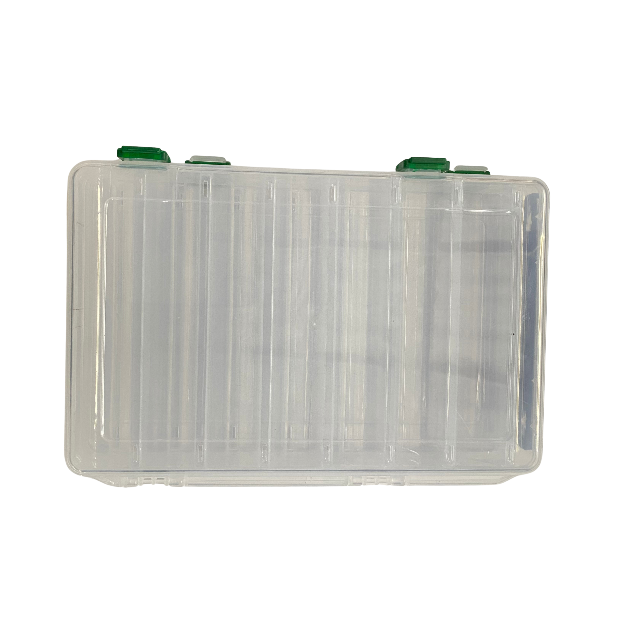 Searock Fishing Tackle Box | Clear | 10 Compartment | 14 Compartment |