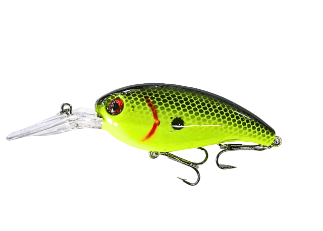 Searock Crank Bait Fishing Hard Lure | Floating | 10 Cm | 13.6 Gm - FishermanshubChart Black Back
