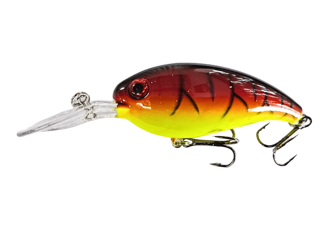 cranked fishing lures Motion | Itao Custom and a 2x strong oval line tie split ring to improve action of the bait. Bill Lewis Precise Walleye Crank/Chrome
