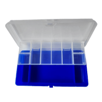 Searock Fishing Tackle Tray Box | 11 Compartment | - Fishermanshub11 CompartmentBlue