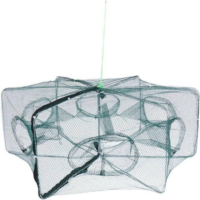 Shrimp & Baitfish Trap Hexagon 6 Holes Net Fishing Bait Trap – Fishermanshub