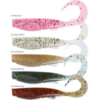 Squidgies Bio Tough Wriggler Soft Plastic Bait | 10 Cm | 12 Cm | 5 Pcs Per Pack | - Fishermanshub10CmCrack Pepper
