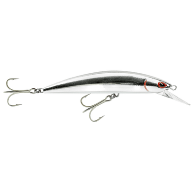 Storm So - Run Minnow Floating Hard Lures | 7.5Cm , 17.5Gm | 9Cm , 27Gm | Floating | - Fishermanshub7.5 CmUV Silver