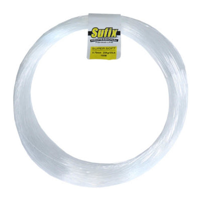 Sufix Super Soft Monofilament Line | 5 Connected Pcs x 100Mt | Clear | Green | - Fishermanshub0.60MM | 20Kg ( 40Lb)ClearSingle Spool