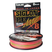 Sunline Siglon PE AMZ X8 Braided Fishing Line | 300Mt / 325Yd | Multicolour | - Fishermanshub0.29MM | 15.9Kg (35.0Lb)