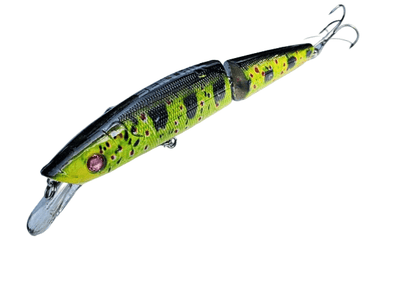 Benthic Fish Bone Series Plop Plop Jointed Hard Lure | Topwater Lures | Floating | 14 Cm | 22 Gm | - FishermanshubTemm