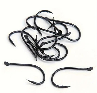 T Tackle Fishing Single Eyeless Hooks | Size 8 - 13