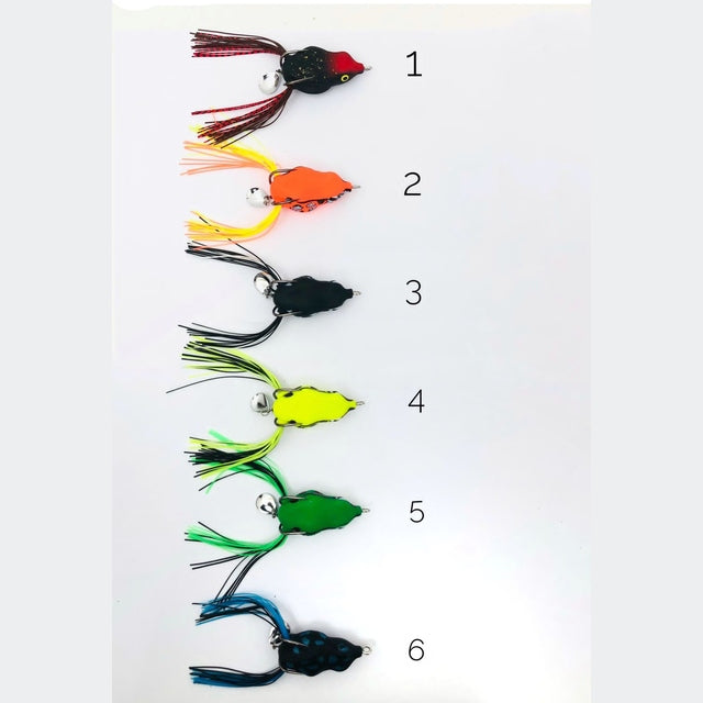 Terry Garo Frog Topwater Lure With Spinner 