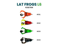 Terry L6 Lat Frogs Handmade Soft Lure With Spinner | Floating | 4 Cm | 6 - 7 Gm | - FishermanshubC04