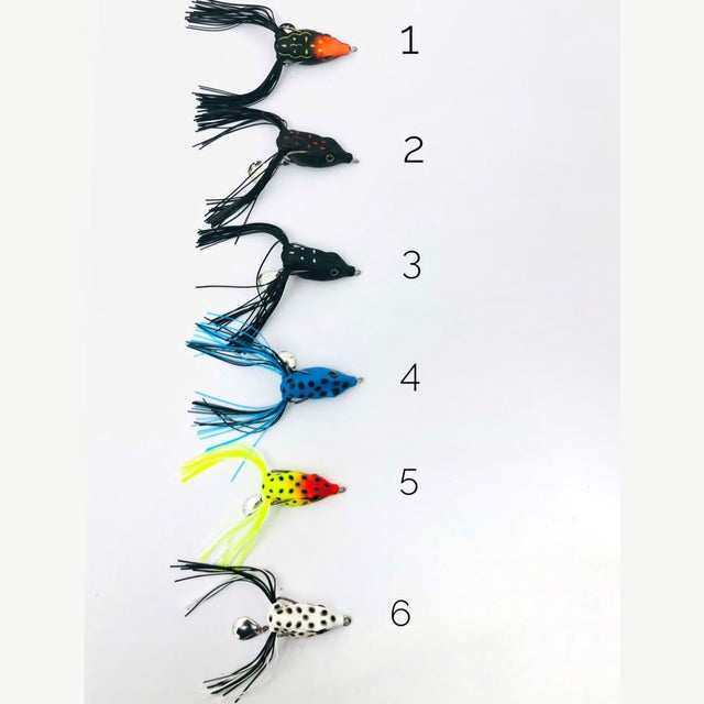 TerryMiniFrogTopwaterLureWithSpinner4Cm6Gm