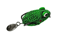 Terry L15 Lat Frogs Handmade Soft Lure With Spinner | Floating | 3.5 Cm | 5 - 6 Gm | - Fishermanshub2