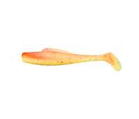 UZZO Twisterz Soft Shad Baits | 10 Cm | 5 Pcs Per Pack - FishermanshubORANGE GLOW