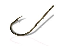 VMC Allround Worm Hooks With Bait holders 9291 | 100 Pcs Per Box | Single Hooks - fishermanshub1