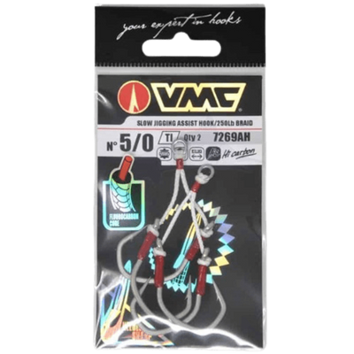 VMC Slow Jigging Assist Hook 7269AH | 2 Pcs per Pack | - Fishermanshub5/0