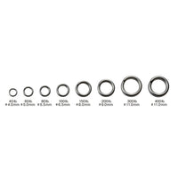 Varivas Avani Ocean Works Power Split Ring | 100Lb - 300Lb | 6 - 10 Pcs Per Pack | - Fishermanshub#6.5 | 45.3Kg (100.0Lb)