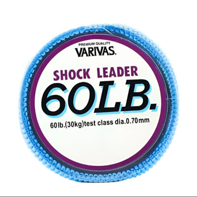 Varivas Nylon Monofilament Shock Leader | 50Mt / 55Yd | Misty Grey | - Fishermanshub0.70MM | 30Kg (60.0Lb)
