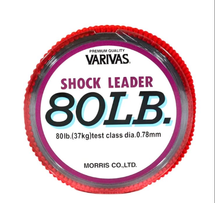 Varivas Nylon Monofilament Shock Leader | 50Mt / 55Yd | Misty Grey | - Fishermanshub0.78MM | 37Kg (80.0Lb)