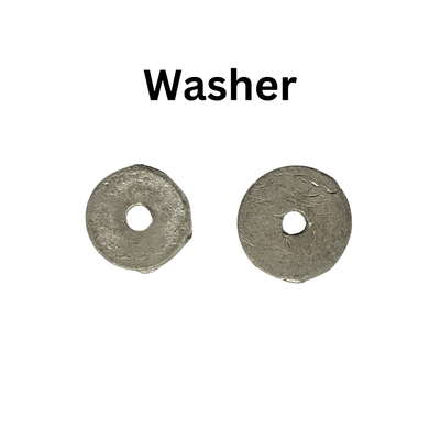 Washer Fishing Sinker Weights | Fishing Weights | 20 Gm , 30 Gm | 5 Pcs Per Pack | 10 Pcs Per Pack | - Fishermanshub20Gm5