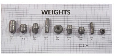 Ghungaroo Fishing Sinker | Fishing Weights | 8 Gm | 5 Pcs Per Pack| 10 Pcs Per Pack | - Fishermanshub8Gm5