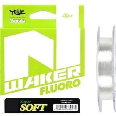YGK Nasuly N-Walker Fluorocarbon Line | 100 Yd / 91.4 Mt | Clear - fishermanshub0.37MM | 9Kg (20Lb)Clear