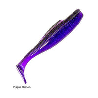 ZMan DieZel MinnowZ Soft Lures | 5 Inch | 4 Pcs Per Pack - FishermanshubPURPLE DEMON