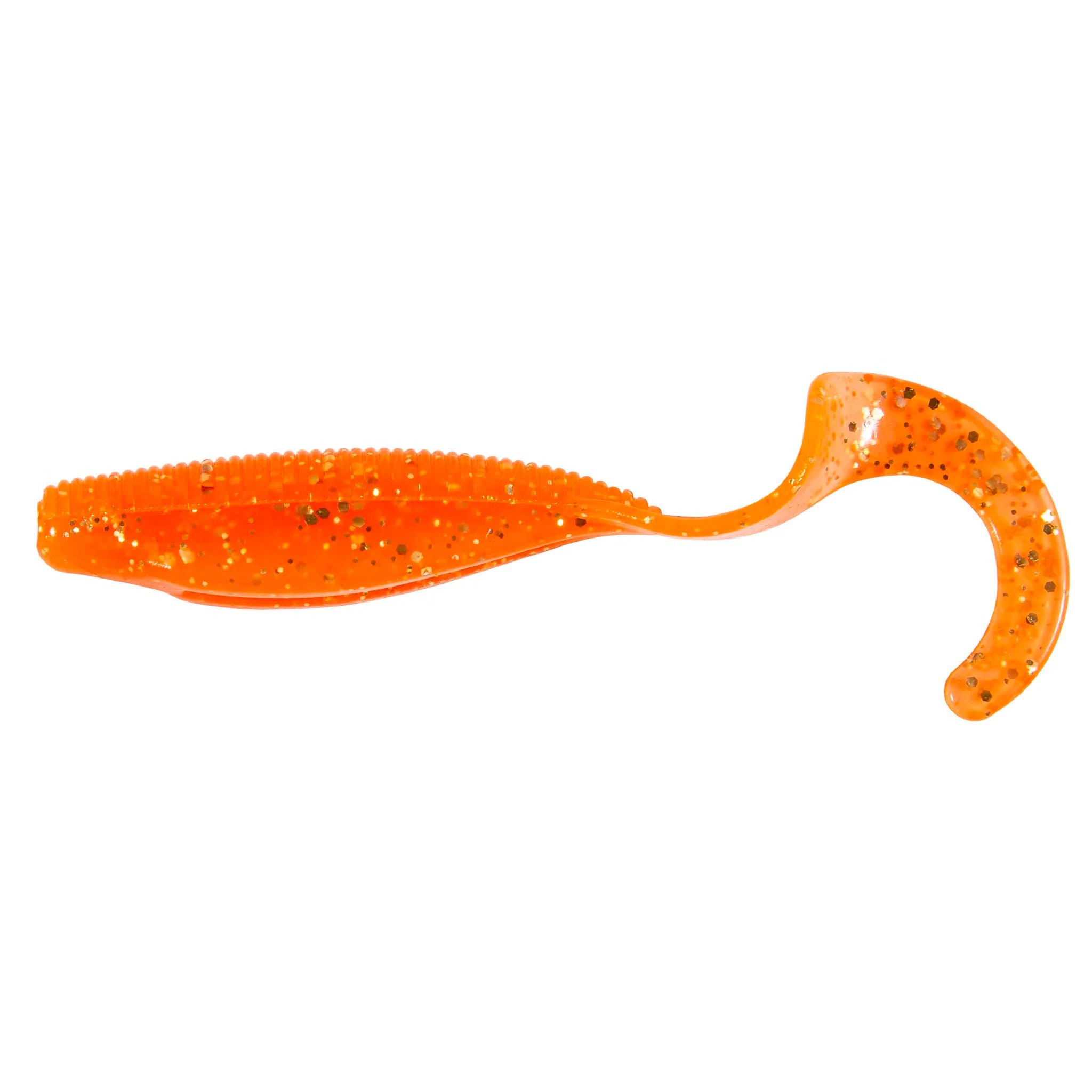 ZMan Scented Curly TailZ Soft Plastic Baits | 4 Inch | 5 Pcs Per Pack | - FishermanshubAtomic Sunrise