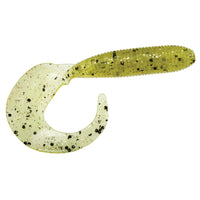 ZMan GrubZ Soft Plastic Baits | 2.5 Inch | 1.91 Gm | 8 Pcs Per Pack | - FishermanshubChartreuse Sparkle