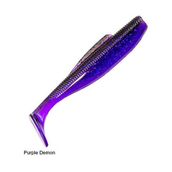 ZMan MinnowZ Soft Plastic Lures | 3 Inch | 6 Pcs Per Pack - FishermanshubPURPLE DEMON