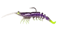 ZMan Prawn StarZ Soft Plastic Baits | 5 Inch | 1 Pc Per Pack | - FishermanshubPlum Chartreuse